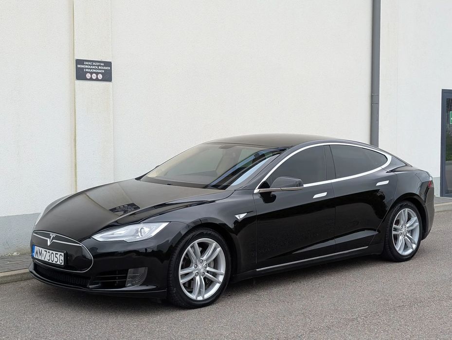 Tesla Model S 7osób Bardzo zadbana Niski Przebieg Darmowe ładowanie ZAMIANA