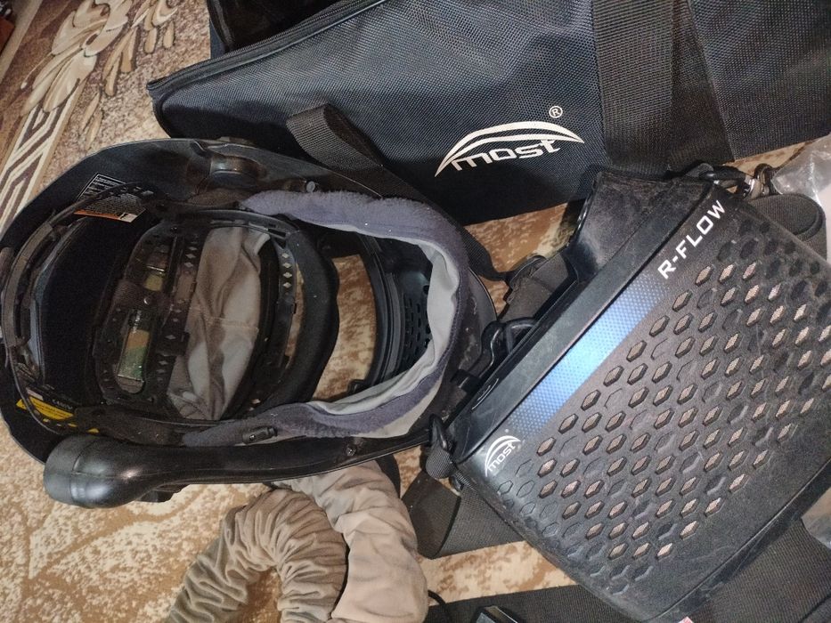 Przyłbica spawalnicza MOST z nawiewem