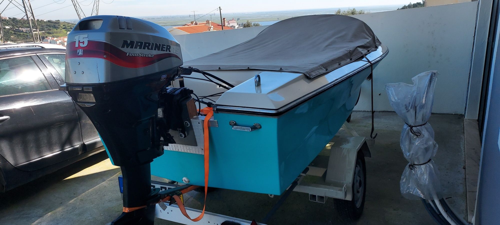 Barco todo restaurado  15cv a 4 t troco