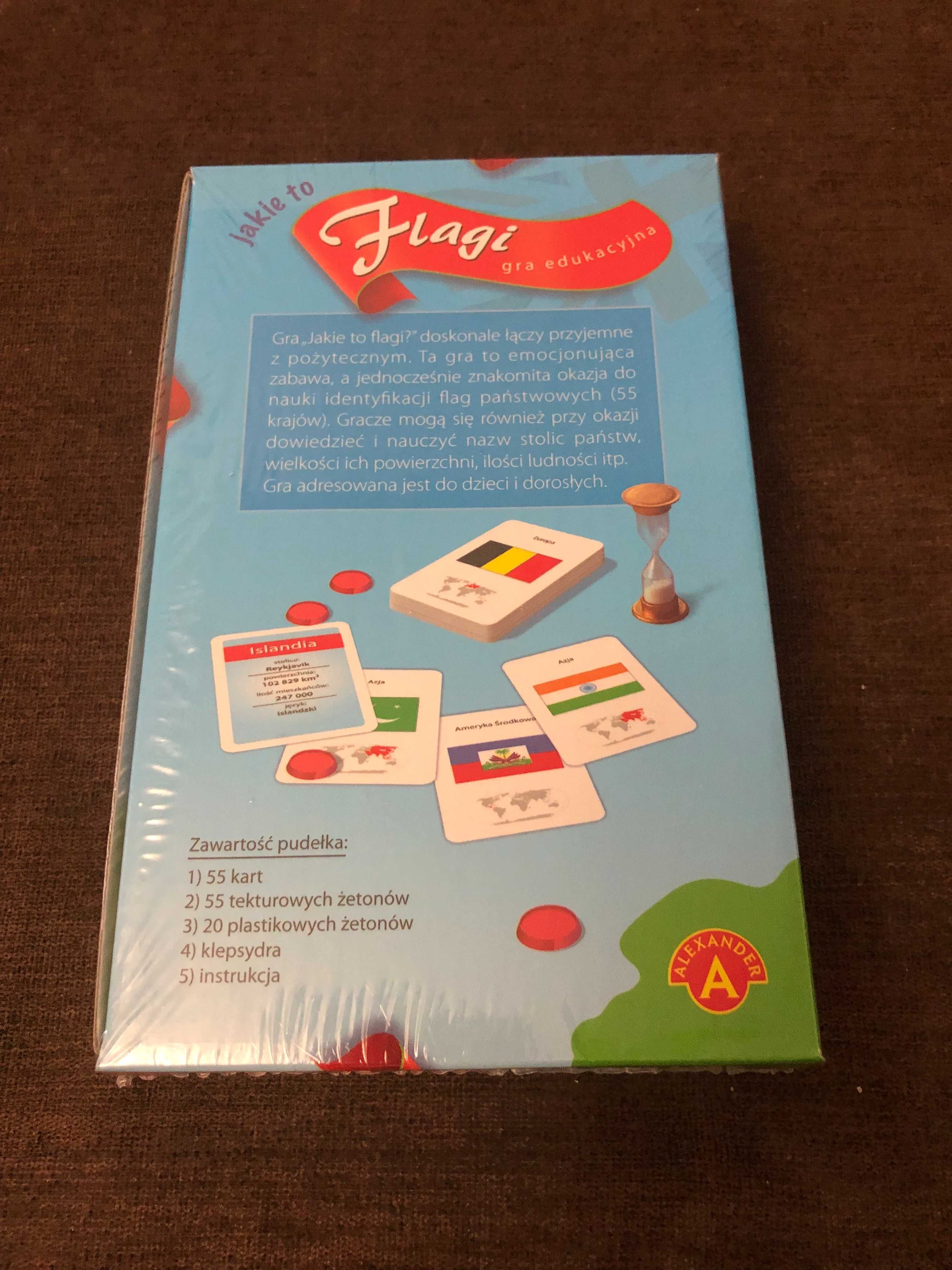 Alexander gra edukacyjna Jakie to Flagi Mini