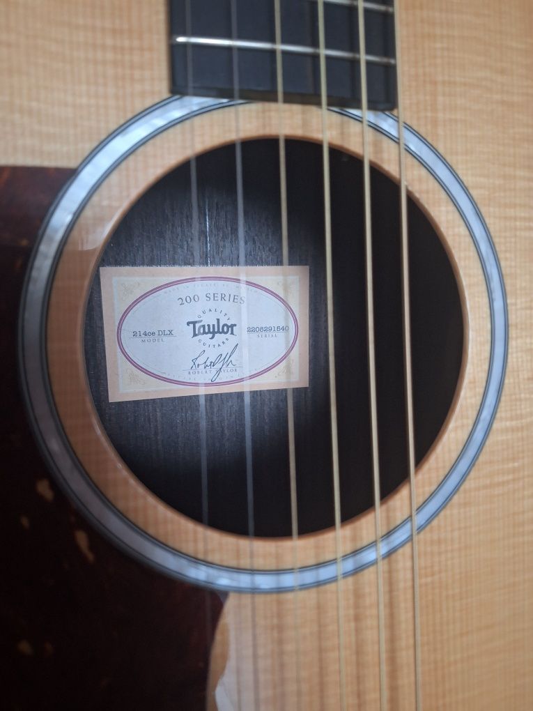 Gitara leworęczna Taylor 214ce  wersja deluxe