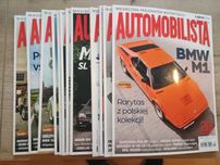 Czasopismo Automobilista rocznik 2019 kompletny 12 sztuk bez uszkodzeń