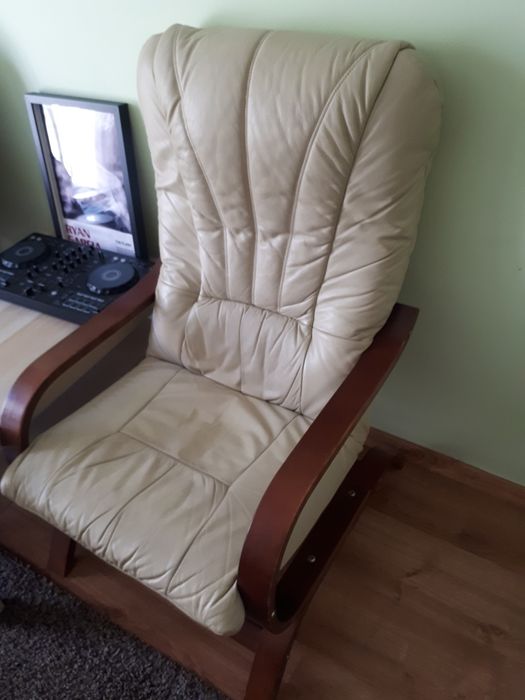 Skórzany wypoczynek