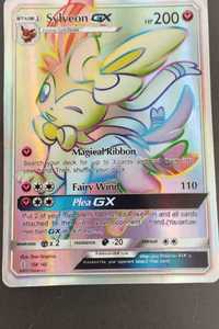 Sylveon GX Rainbow carta Pokémon