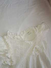 Roz. 152 bluzka biała Zara z falbanami do galowego