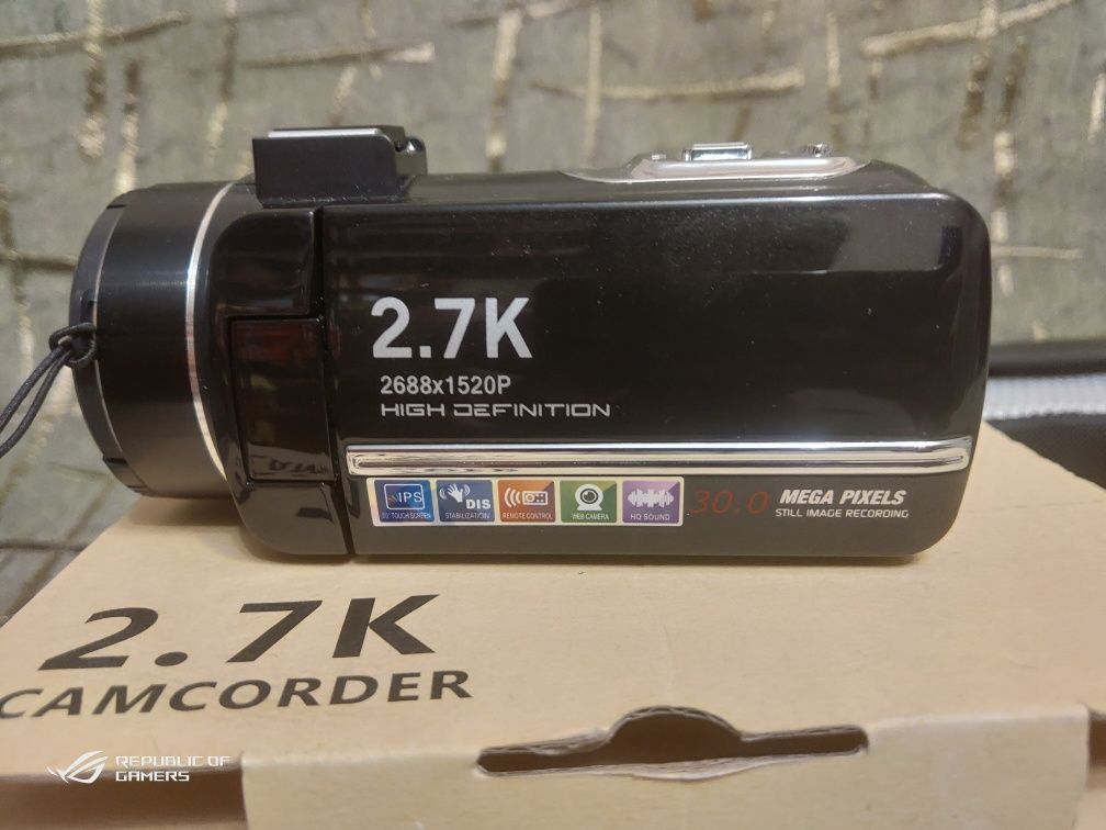 Видеокамера Camcorder 2.7K 30 Mpx