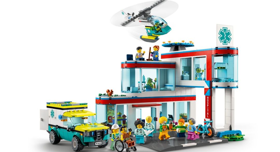 LEGO City 60330 Szpital nowy