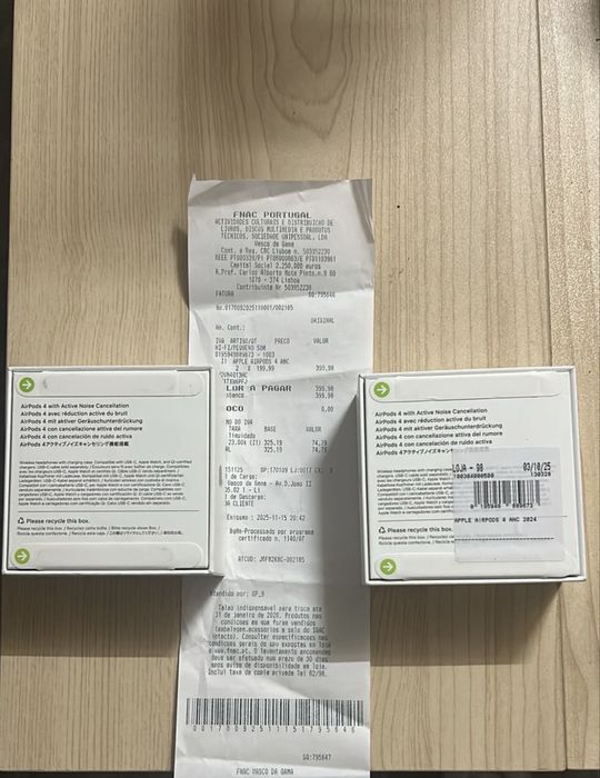 Airpods Apple 4 Vendo a 170€ e não aceito trocas