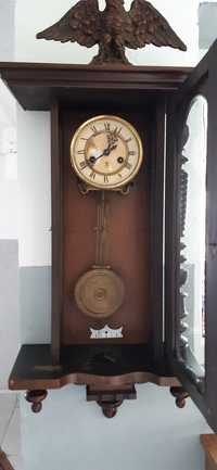 Zegar wiszący Gustav Becker,stary antyk.