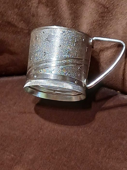 Подстаканник новый в блеске Космос .ссср.