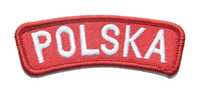 Emblemat półokrągły "POLSKA"