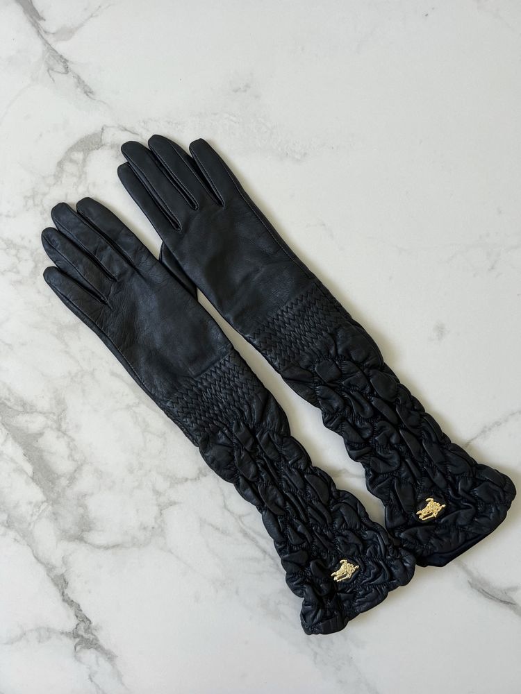 Кожаные перчатки Burberry Dolce&Gabbana