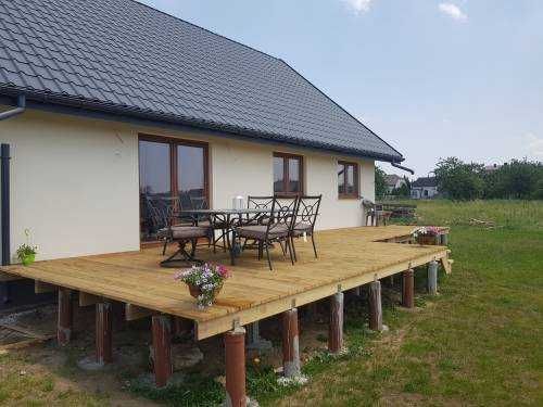 Dom parterowy Kamilek 86m2 parterowy dom kanadyjski