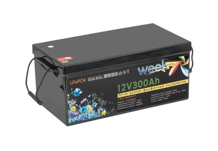 Акумулятор літій-залізо-фосфатний Fisher / Weekender  100 Ah 12.8 V