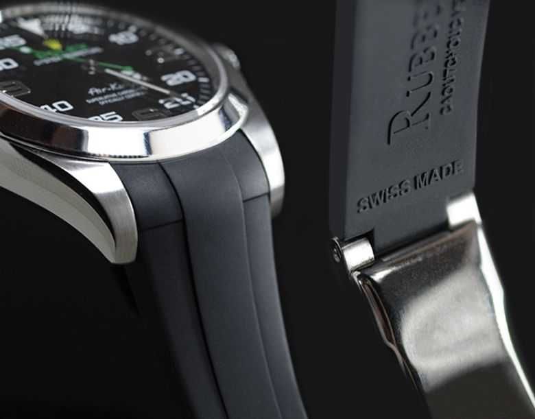Pasek gumowy RubberB do Rolex Air-King 116900, 126900