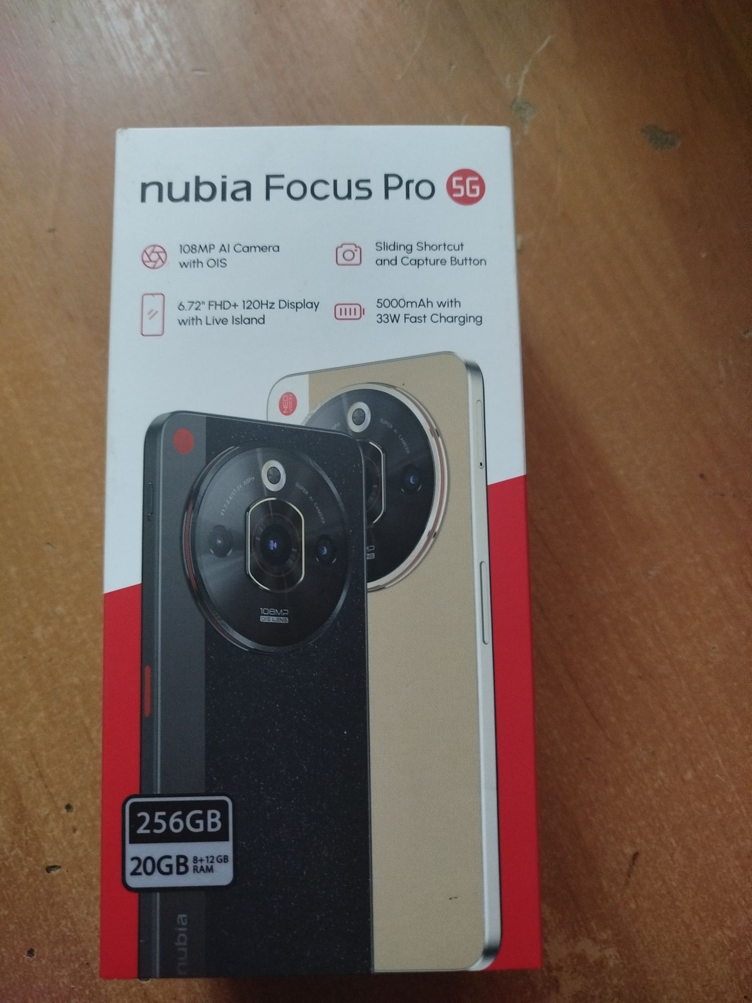 nubia focus pro 8 - 256 5G