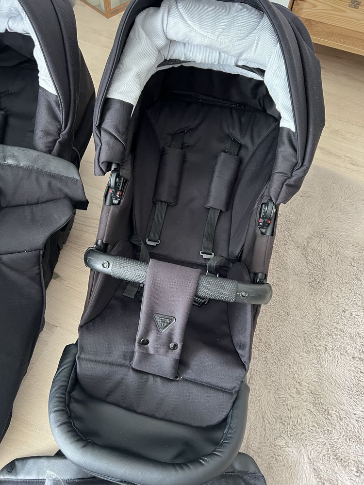 Wózek bliźniaczy JUNAMA DUO V3