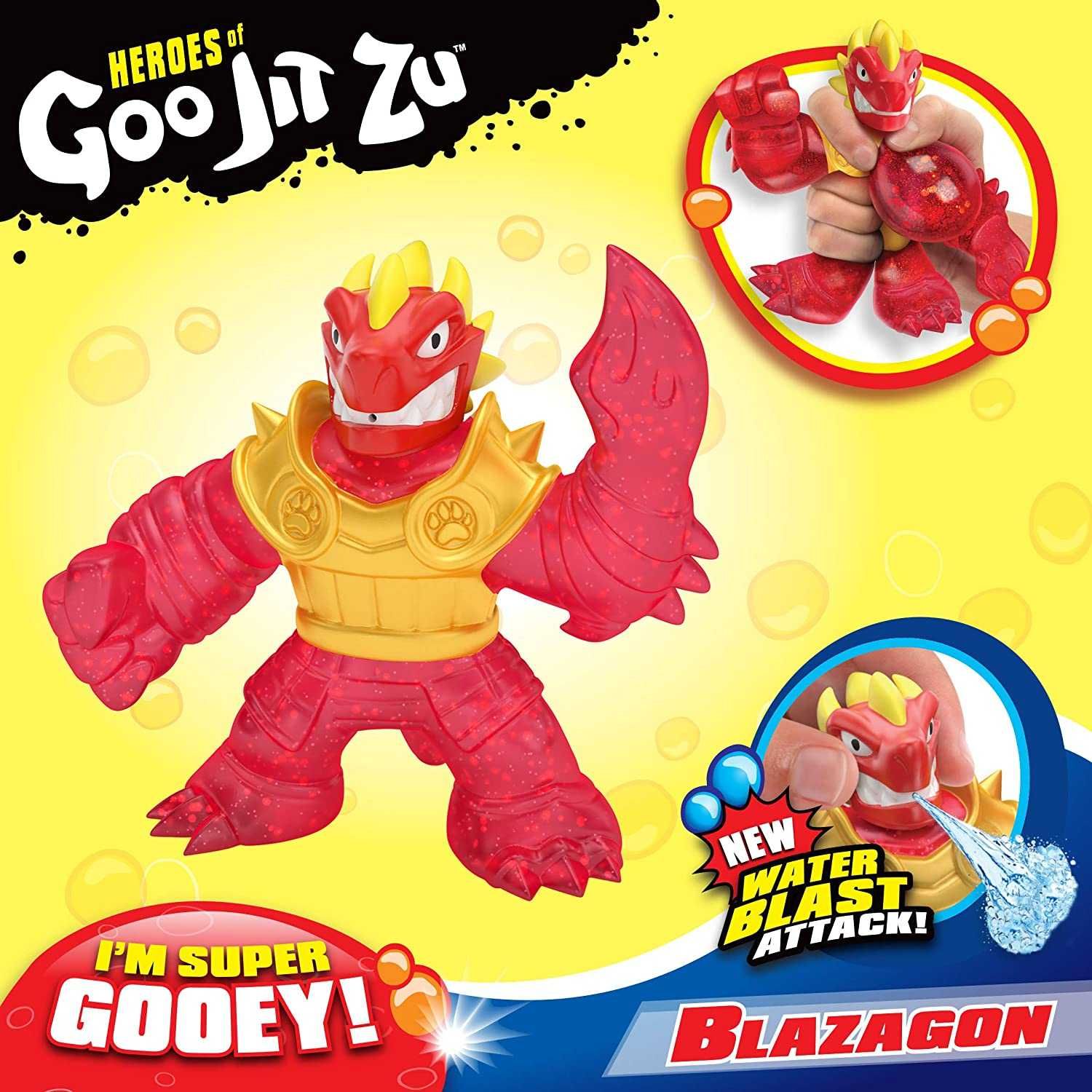 Goo Jit Zu Water Blast attack Blazagon Гуджитсу Блейзагон водяна атака