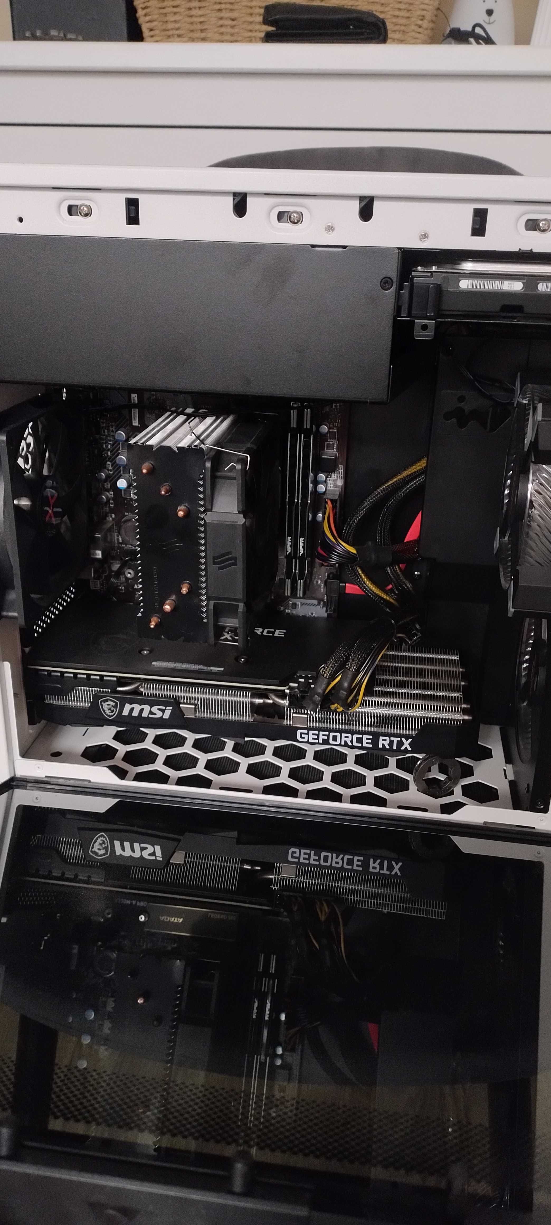 Komputer Pc Nvidia RTX 3070 32gb ram 2tb Ryzen 7 700W Mało używany