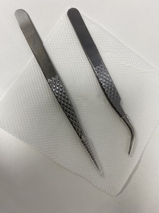 Пінцет для нарощення вій