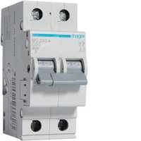 Автоматичний вимикач 2-п, 50A, C, 6kA, Hager MC250