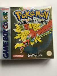 Gra Pokemon Gold Gameboy + dodatki
