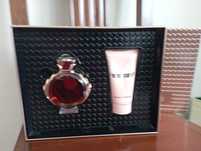 Eau de Parfum Olympea Paco Rabanne 50ml com oferta do body lotion em c