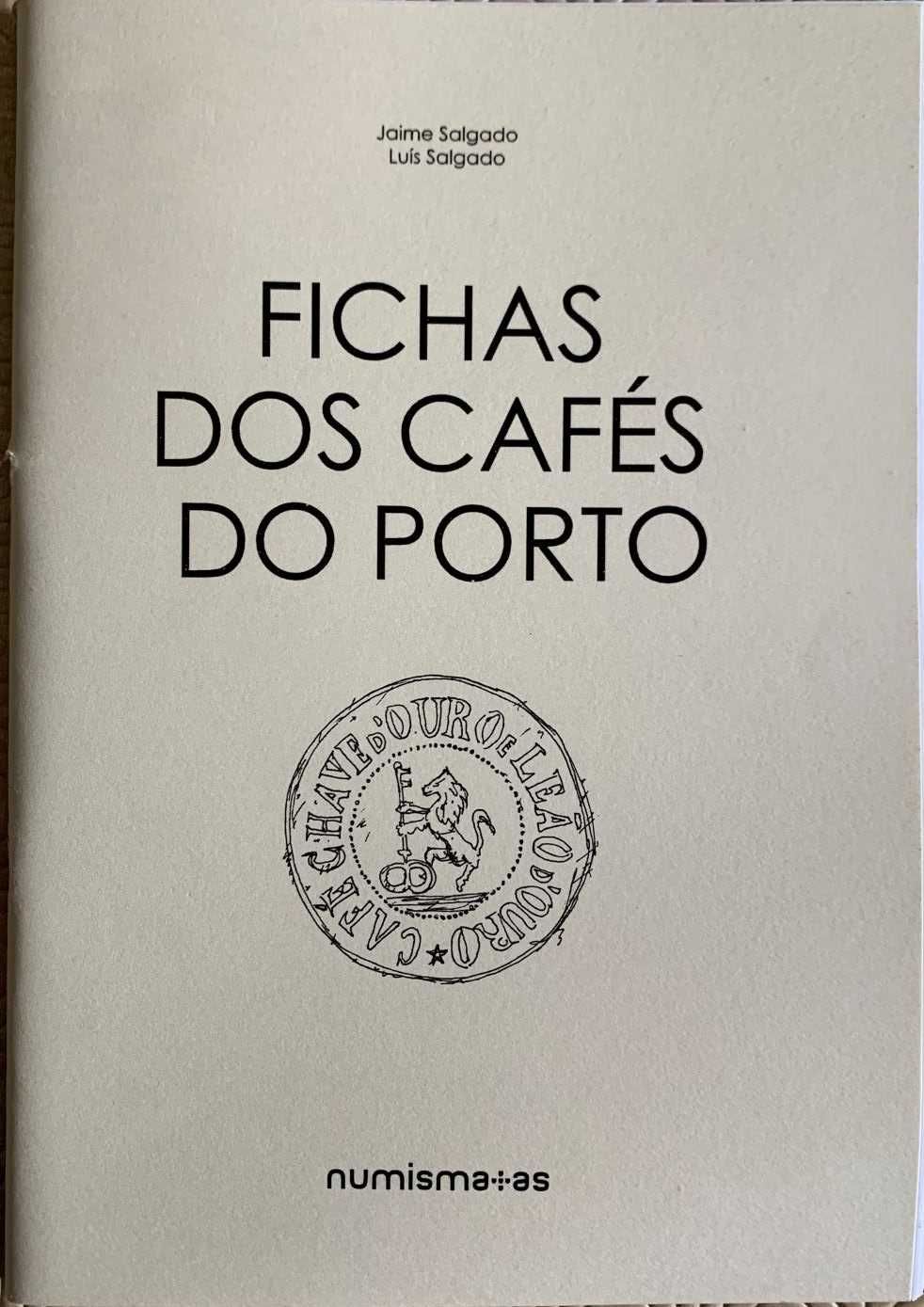 Numismática - Caderno: Fichas dos Cafés do Porto