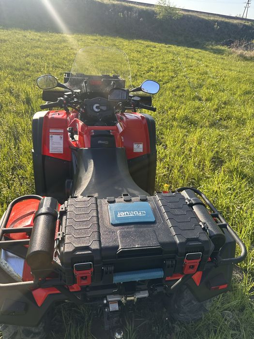 Quad Kymco mxu550 pług