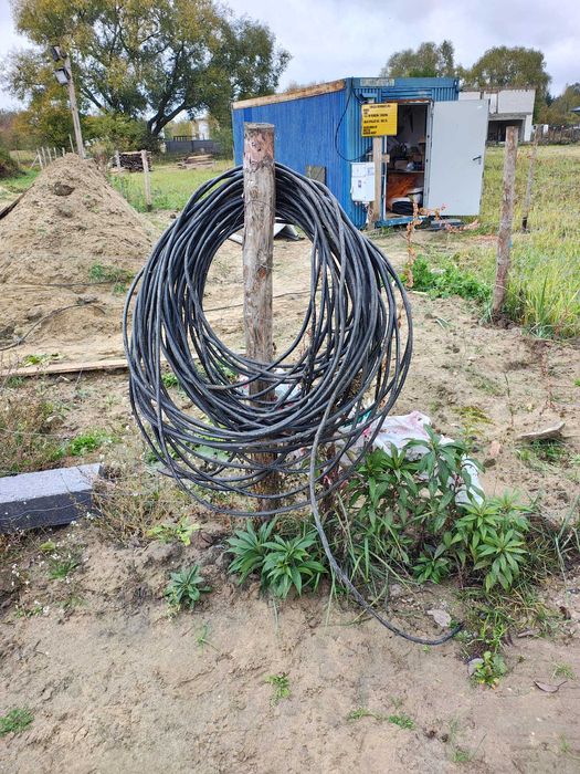 Kabel ziemny przewód YKY 4x4 0,6/1KV CZARNY NKT 100m