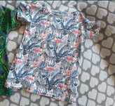 Sukienka rozmiar 92/98 flamingi zebry