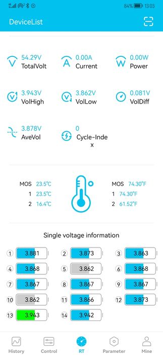Літієва батарея 48В для інвертора і сонячних панелей | 3кВт·год + Sm