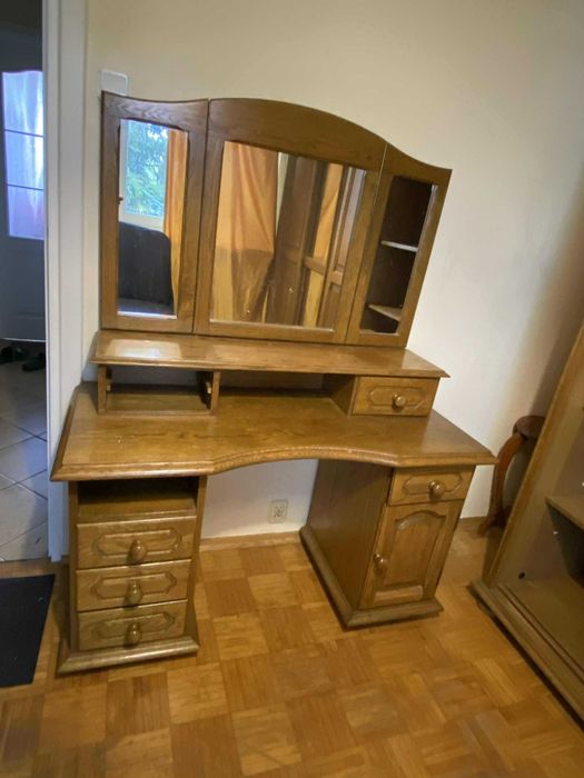 Toaletka - komplet dąb Swarzędz