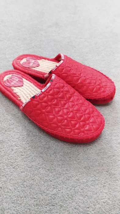 Мюли шлепанцы тапочки Love moschino