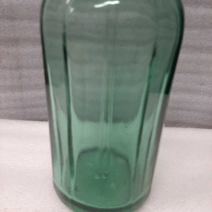 Syfon szklany zielony 1961r.