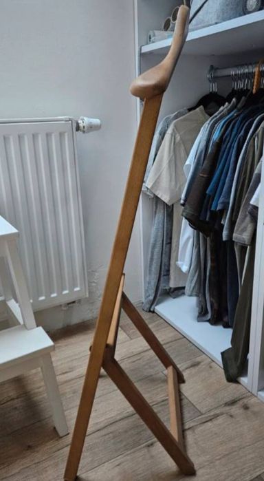 Wieszak Ikea Tjolanta Stojak dąb na ubrania