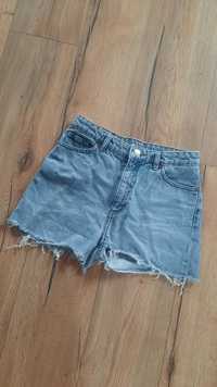 Spodnie jeansowe szorty Monki vintage