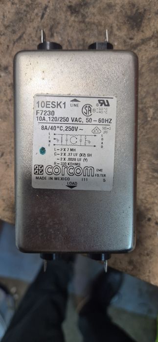 Filtr przeciwzakłóceniowy z Mikrofali 10ESK1