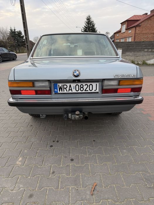 BMW E28 ETA, 525e, youngtimer w swietnym stanie, garazowana, automat