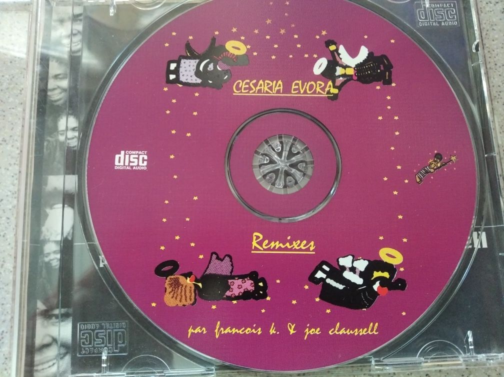 CD Cesaria Evora Remixes Par François K. & J. Claussell Lusafrica 2000