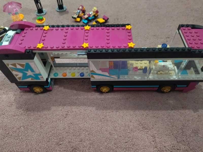 Lego friends 41106. Wóz koncertowy gwiazdy.