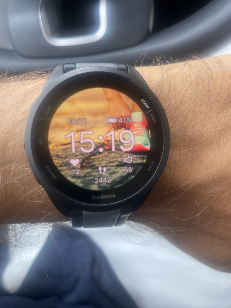 Garmin Forerunner 165 como novo