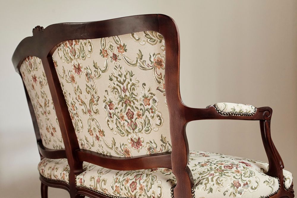 Zestaw wypoczynkowy w stylu Ludwik XVI