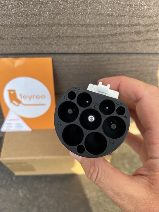 Оригинал Feyree Type2 Gbt Type1 Tesla Переходник адаптер