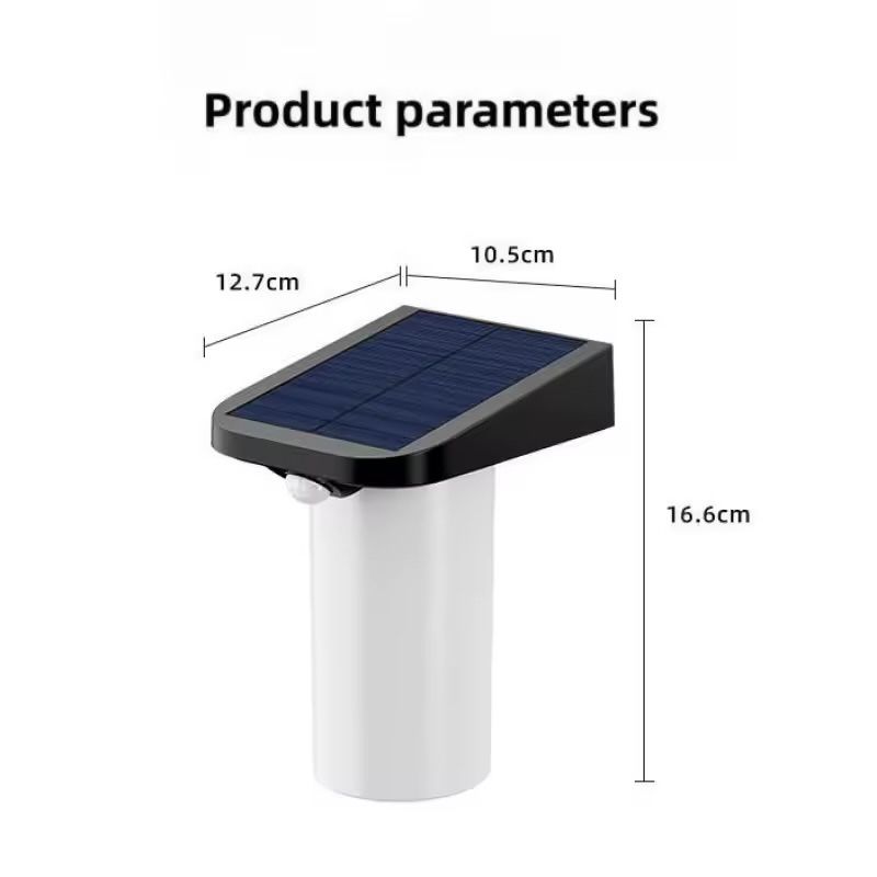 Lampy solarne LED z czujnikiem ruchu