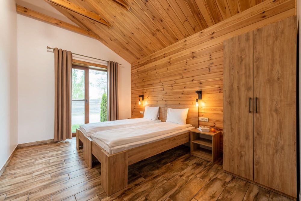 Оренда будинку на березі озера, баня, чан, риболовля, котеджі подобово