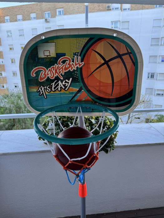 Tabela de basquetebol infantil