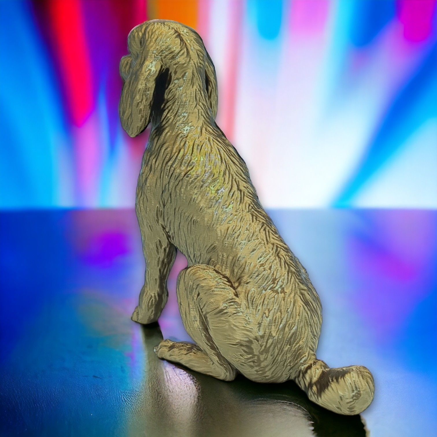 Pies Pudel, Figurka Psa Pudel, Poodle Dog, Prezent! 40A2