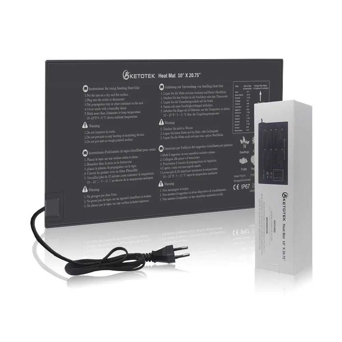 Термоковрик для розсади Електричний килимок Нагревательный коврик