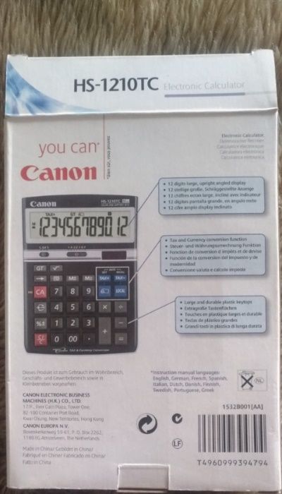 Máquina calculadora cannon